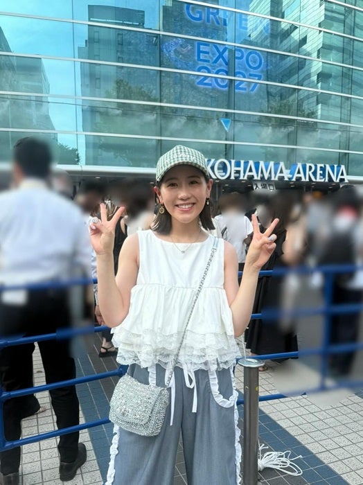 【写真・画像】 西野未姫、timeleszのライブで母親と感涙「まさかの1列目でびっくり」 　1枚目