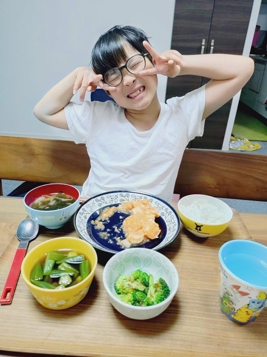 【写真・画像】 山田花子、息子が大喜びした夕食を公開「食べる前から『おかわりある？』って」 　1枚目