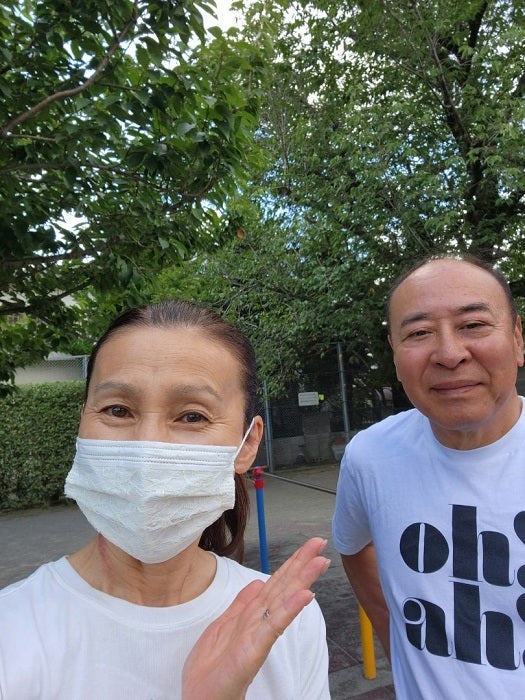  武東由美、夫・モト冬樹と公園を訪れ50年ぶりに挑戦したこと「72才62才の夫婦で」  1枚目