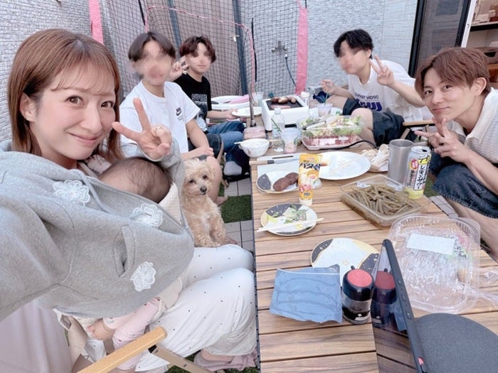 【写真・画像】 辻希美、長男の友人を招いて自宅でBBQを開催「まったり??ドタバタな休日を過ごし」 1枚目