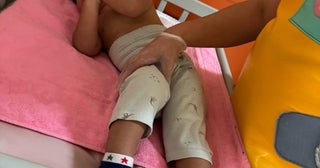「大きな病院行って」と言われた息子の検査結果「レントゲンでモヤみたいになってる部分もある」