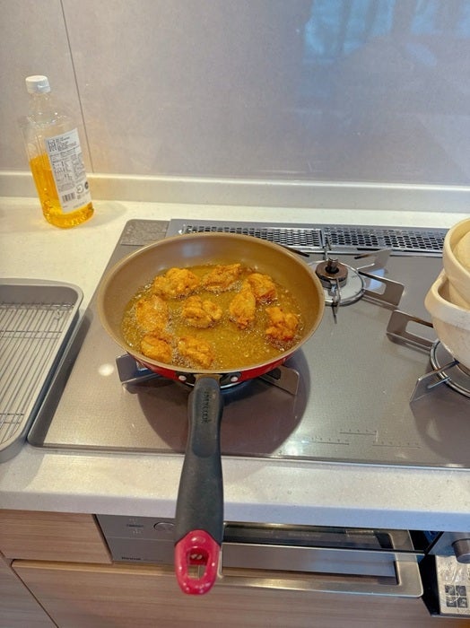 【写真・画像】 小倉優子、唐揚げ作りで片栗粉を切らしChatGPTで調べた結果「早速やってみた」 　1枚目