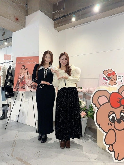 【写真・画像】 手島優、お気に入りのブランドのポップアップストアへ「お人柄もめちゃくちゃ好きで、大ファンです」 　1枚目