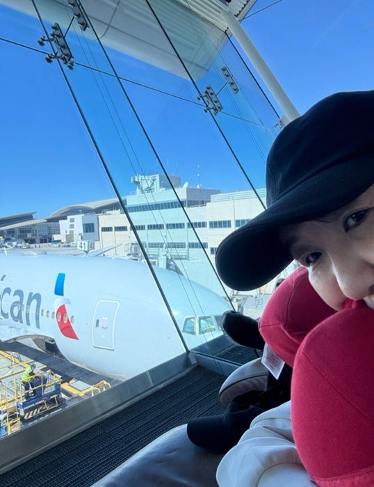 【写真・画像】 北斗晶、24時間かけマイアミに到着したことを報告「寒い ここはどこよ～」 　1枚目