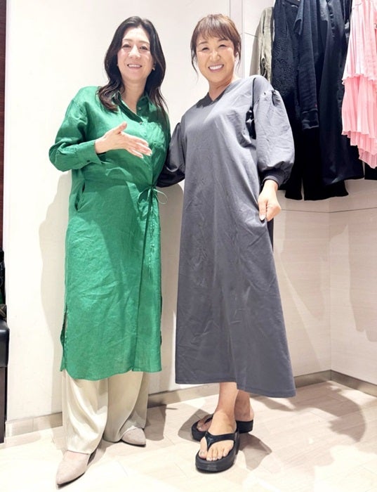 【写真・画像】 北斗晶、野々村友紀子がプレゼントしてくれた服を着用「めっちゃ着やすくておすすめ」 　1枚目