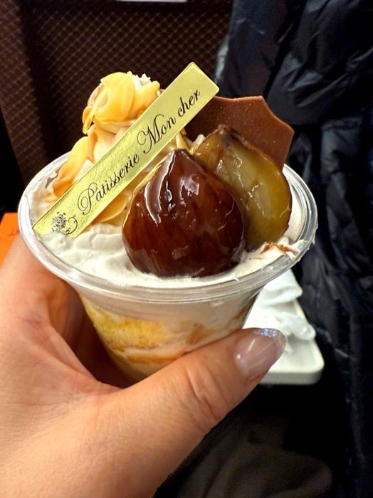 【写真・画像】 北斗晶、自身へのご褒美にパフェを購入「気合い入れに買いました」 　1枚目