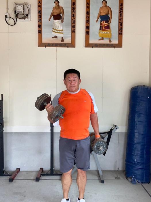 【写真・画像】 花田虎上、トレーニングする自身の姿を公開「いつまでも動けるようにリハビリです」 　1枚目