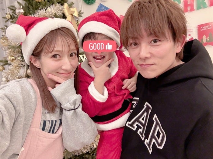 【写真・画像】 辻希美、家族6人揃って過ごしたクリスマスパーティ「希空がXmasケーキ作ってくれた」 　1枚目