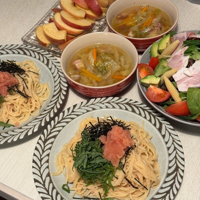 【写真・画像】 料理研究家・桜井奈々、息子のリクエストで夕食を準備「喜んでもらえてよかった」 　1枚目