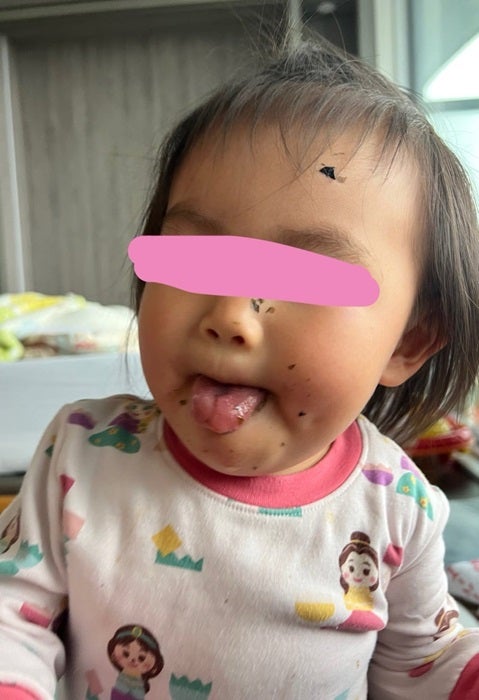 【写真・画像】 北斗晶の義娘・凛、最近の大好物を食べる娘の姿を公開「夢中で食べちゃったんですね」「かわいすぎる」の声 　1枚目