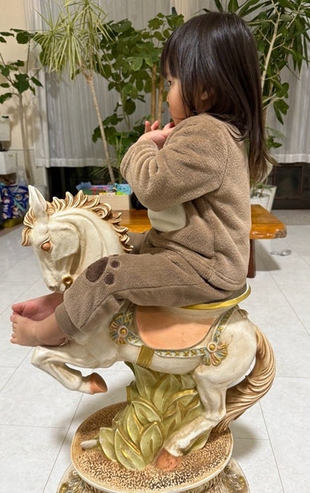 【写真・画像】 北斗晶、孫のパワフルな行動に驚きを隠せず「怪力すーちゃん」 　1枚目