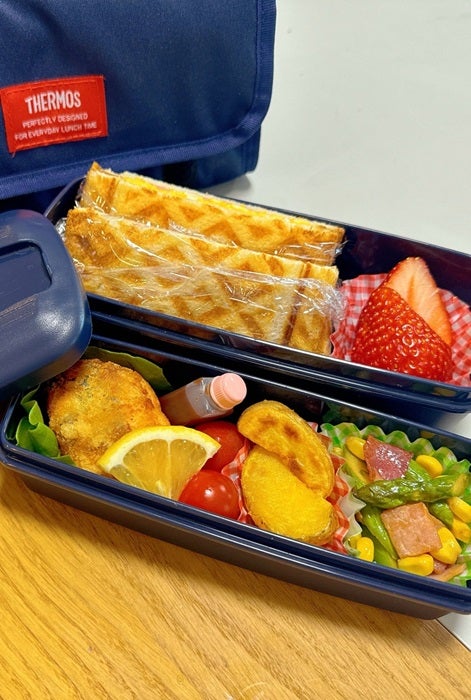 【写真・画像】 小倉優子、長男からリクエストを受けて作った弁当を公開「レパートリーを増やしたいです」 　1枚目