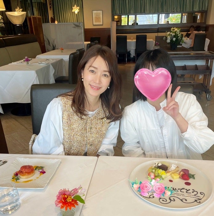 【写真・画像】 細川直美、人気店で食べた料理を公開「長女に良い知らせがありお祝いも兼ねて」 　1枚目