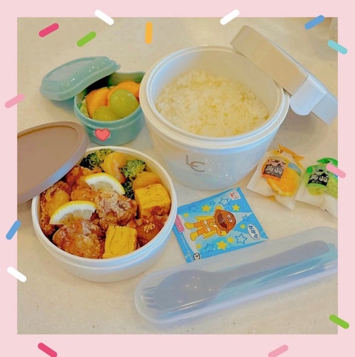 【写真・画像】 小倉優子、連日の手作り弁当を公開「パンパンに詰めちゃった笑」 　1枚目