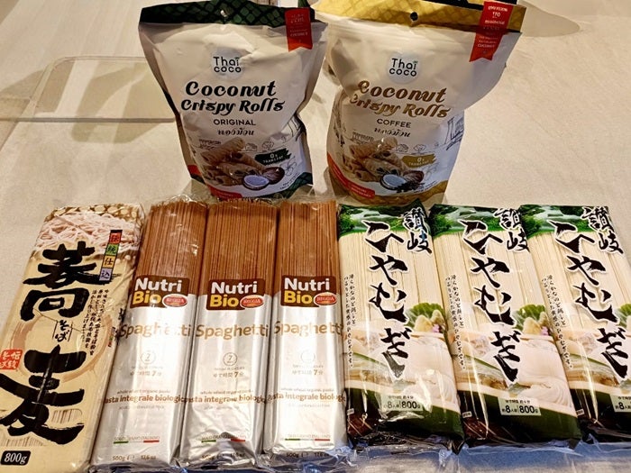 【写真・画像】 米の代わりに業務スーパーでまとめ買いしたものを公開「お米の値段がこれまでの2倍ですよ」 　1枚目