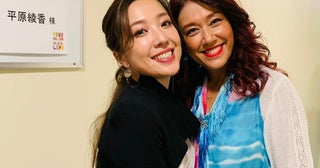 LiLiCo、平原綾香とのハグショットを公開「ラインのやり取りは頻繁だけど」