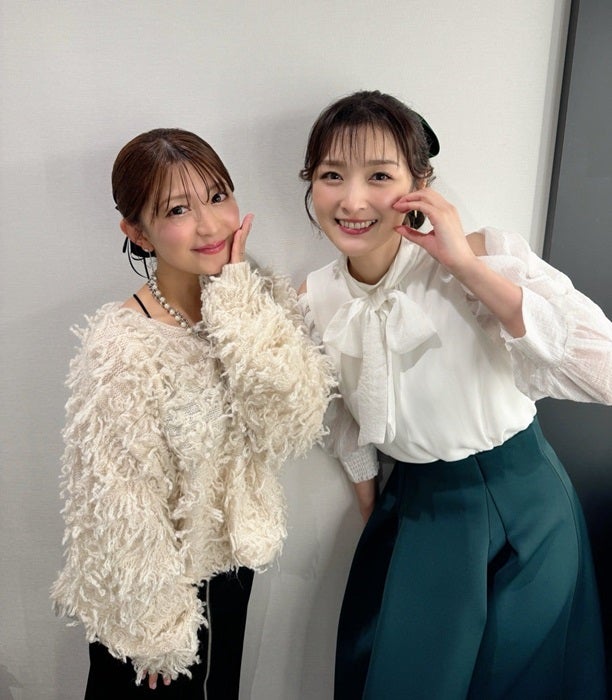 【写真・画像】 矢口真里「辻ちゃんからピンチヒッターのお願いが！」石川梨華との2ショットを公開「すんごいタイミングでした」 　1枚目