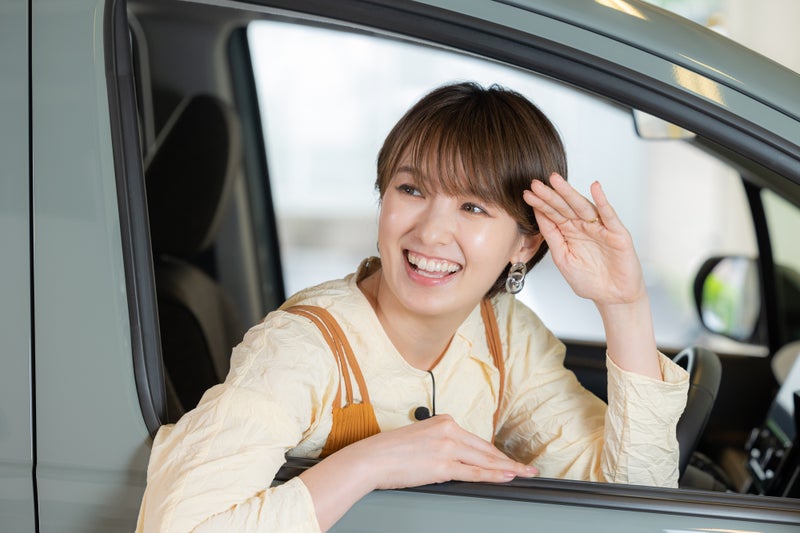 【画像】実際に運転をする南明奈さん