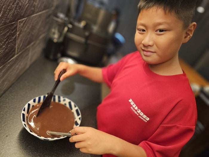 【写真・画像】 小原正子、長男が作った“渋い”スイーツに家族が絶賛「んま～っ！！！！」 　1枚目