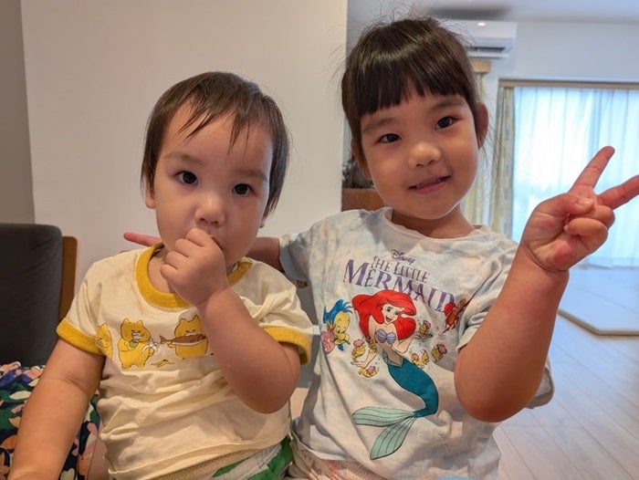 【写真・画像】 チェリー吉武、娘の足がかぶれて小児科を受診「溶連菌の検査などしましたが」 　1枚目