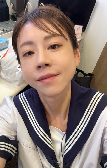 【写真・画像】 高橋真麻、43歳の制服姿を公開「可愛い」「似合う」の声 　1枚目