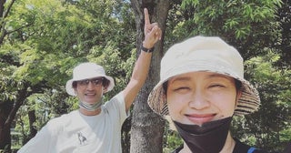 丸山桂里奈、夫・本並健治氏と外出中に競争「いつも元気で愉快な旦那さんです」