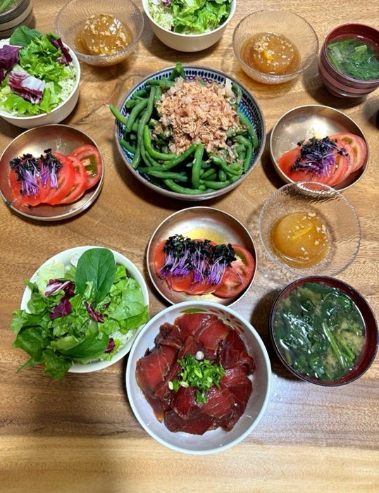 【写真・画像】 北斗晶、夫・佐々木健介が作ってくれたメニューを公開「夫婦コラボの夕食でした」 　1枚目