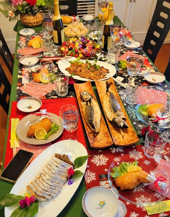 【写真・画像】 モト冬樹、妻・武東由美が作ったクリスマスパーティの料理を公開「ゴージャス」「凄い」の声 　1枚目