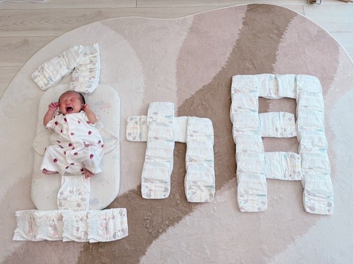 【写真・画像】 杉浦太陽、生後1か月が経過した次女の姿「すくすく育ってます」 　1枚目