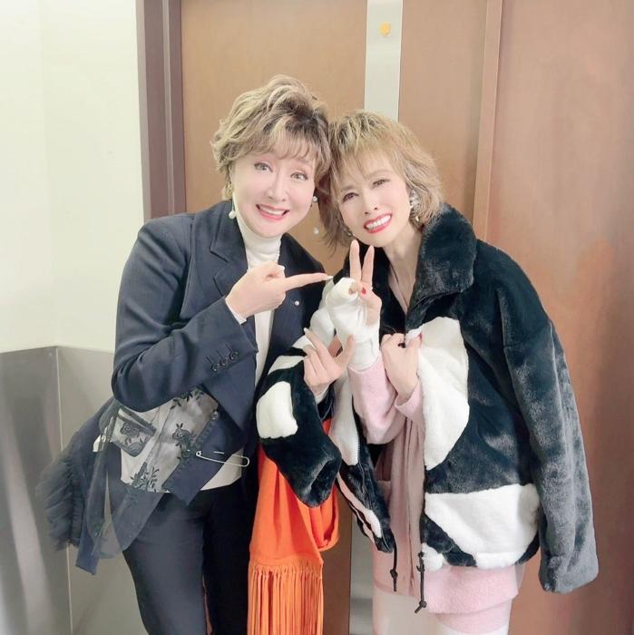 【写真・画像】 小柳ルミ子、ライブに来てくれた小林幸子との2ショットを公開「泣きそうになりました」 　1枚目