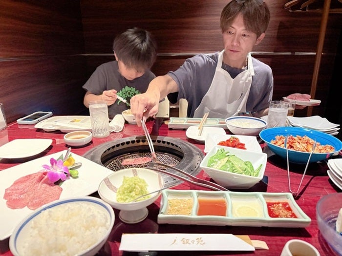【写真・画像】 辻希美、出産前に家族で『叙々苑』の料理を堪能「美味しい焼肉が食べたいとたぁくんにお願いして」 　1枚目