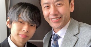 大浦龍宇一、高校を卒業した息子との2ショットを公開「素敵な親子」「カッコイイ」の声