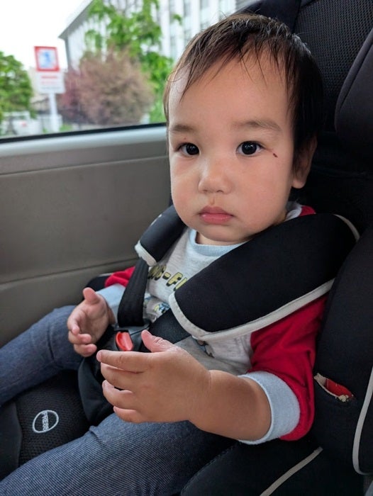 【写真・画像】 チェリー吉武「あまりにも様子がおかしいんで」泣き止まない息子を連れて整形外科を受診「1歳～5歳くらいの幼児期起こりやすいみたい」 　1枚目