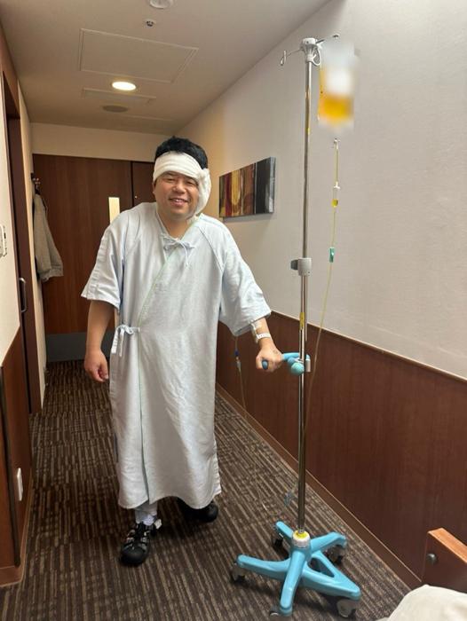 【写真・画像】 ダイアン・津田の妻、夫の手術後に担当医から注意するように言われたこと「大事な神経が沢山あるので大変な手術だったなと」 　1枚目