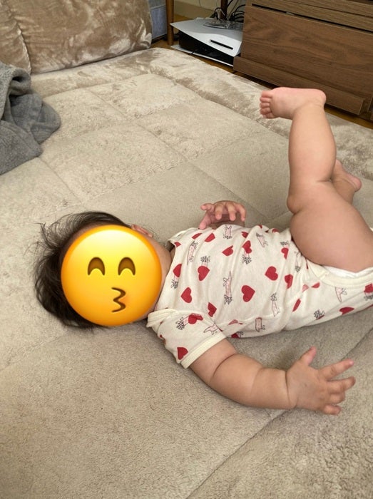 【写真・画像】 ゆってぃ、初めてベビーシッターに預けた時の娘の様子「恐るべし！！流石すぎる！！」 　1枚目