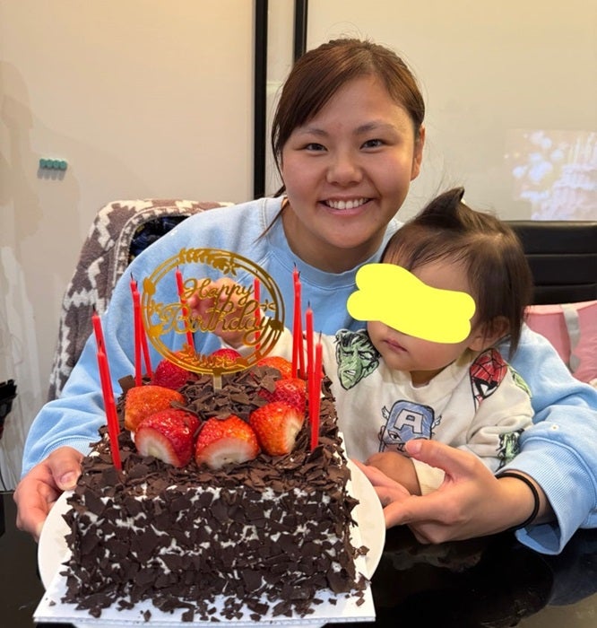 【写真・画像】 北斗晶の義娘・凛、2日間祝ってもらった誕生日「チートデーにしていっぱい食べた」 　1枚目