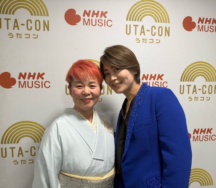 【写真・画像】 島津亜矢、久しぶりに再会した氷川きよしとの2ショット「きーちゃんとはいつも九州の言葉で話します」 　1枚目