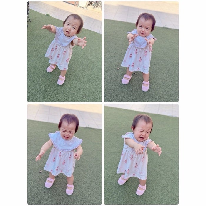 【写真・画像】 辻希美、歩き始めた次女の悩みを告白「どぉーしましょー!?」 1枚目