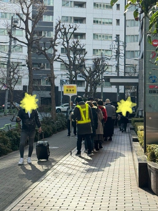 【写真・画像】 花田虎上、約1時間待ちで断念したこと「ビルを一周してもまだ続く行列」 　1枚目