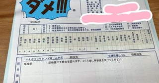 健康診断の結果で異常が発覚したことを報告「3ヶ月後に再検査を受けます」