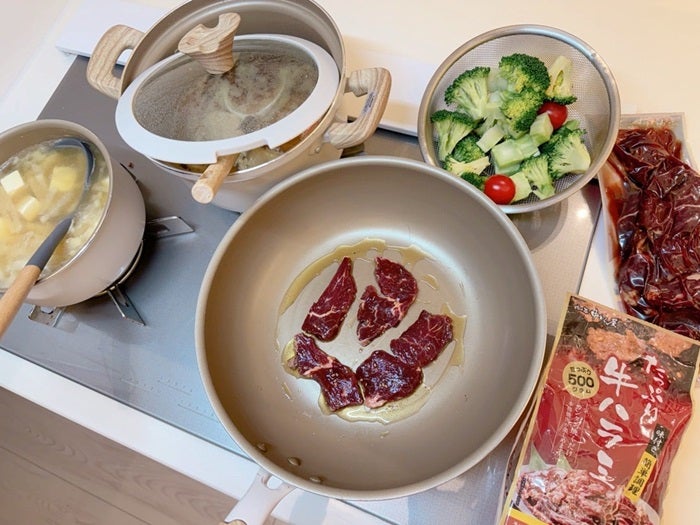 【写真・画像】 辻希美、自宅の掃除をした日に作った簡単な夕食「片付ける場所があり過ぎて全然おわらんとです」 　1枚目