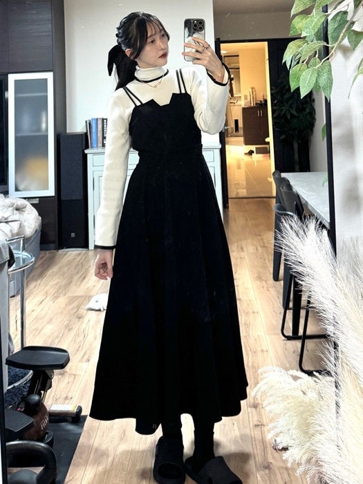 【写真・画像】 「1番好きな組み合わせで」義実家へ行く時のコーディネートを紹介「めちゃくちゃ着痩せしてみえる」 　1枚目