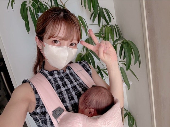 【写真・画像】 辻希美「本当に早かった」次女の1か月検診の結果を報告「すくすく成長してました」 　1枚目