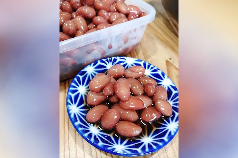 金時豆の甘煮の写真