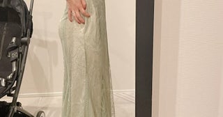 あいのり・桃、結婚式の2次会で着用したドレス「おしりはニセモノ…」
