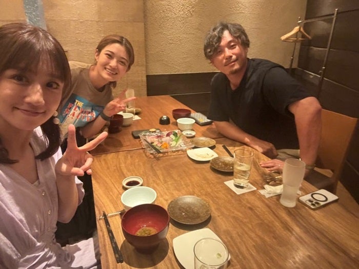 【写真・画像】 小倉優子「数少ない芸能界の友人」アルコ＆ピース・平子と井上咲良との食事会「仕事の悩みや日々のことをたくさん話して」 　1枚目
