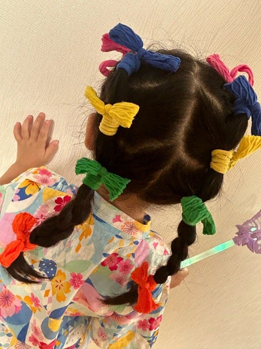 【写真・画像】 平野ノラ、反省を活かして早めに娘の浴衣を購入した結果「動きにくかったようで」 　1枚目