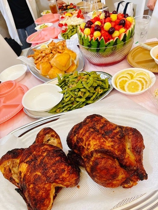 【写真・画像】 渡辺美奈代、長男のバースデーパーティで作った料理を公開「美味しそう」「見た目も素晴らしい」の声 　1枚目