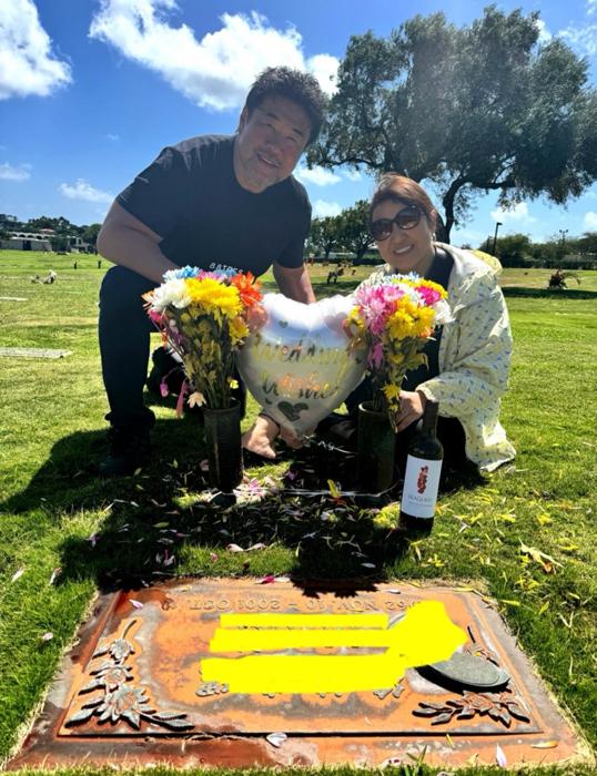 【写真・画像】 北斗晶、ハワイで墓参りをしたことを報告「会えなくなってもう24年くらい経ちます」 　1枚目