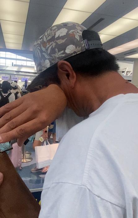 【写真・画像】 原田龍二の妻、空港で大泣きした夫の姿を公開「突然スイッチ入ってびっくりしました」 　1枚目